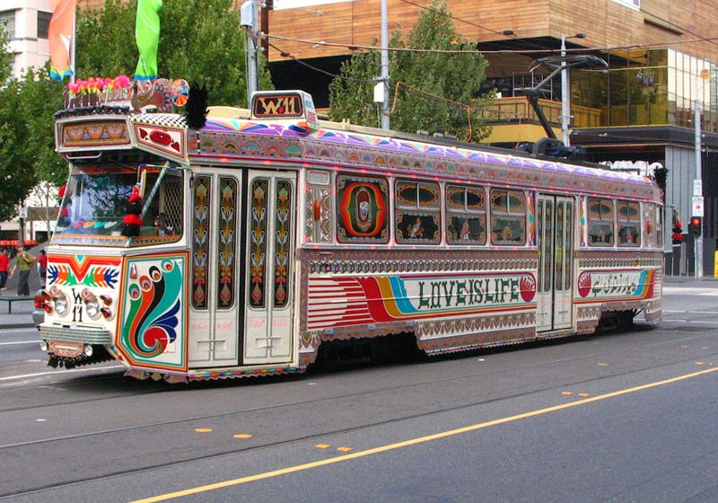 цвет авто, общественный транспорт, трамвай, троллейбус, автобус