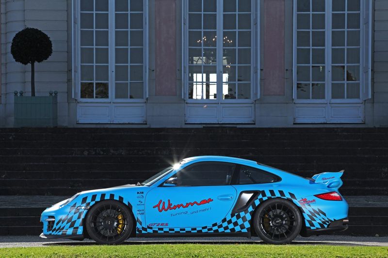 Porsche 911 GT2 RS в нереальном тюнинге от Wimmer RS (14 фото)
