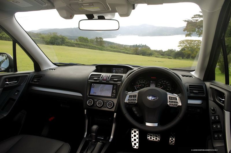 Новый Subaru Forester научился ездить по бездорожью (180 фото)