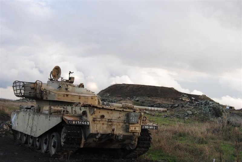 Cумеречная зона: по местам сражений Сирии и Израиля в Тель-ас-Саки (17 фото)