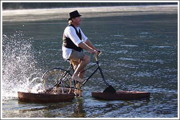 Водный велосипед (13 фото)
