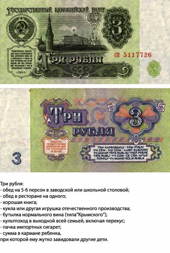 Что можно было купить на советские деньги (7 фото)