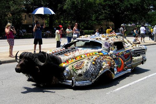 Парад необычных авто в Хьюстоне (68 фото)