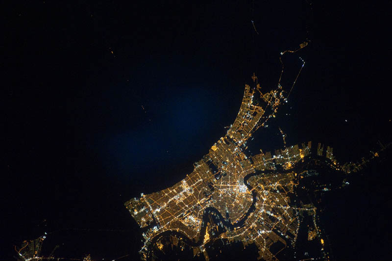 Ночные города. Вид из космоса. (29 фото)
