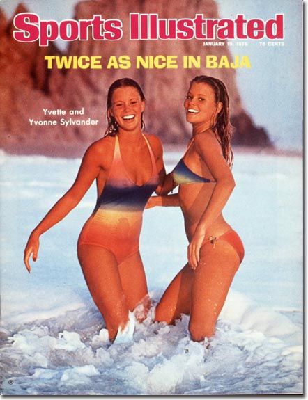 Девушки в купальниках с 1964 по 2012 (49 фото)