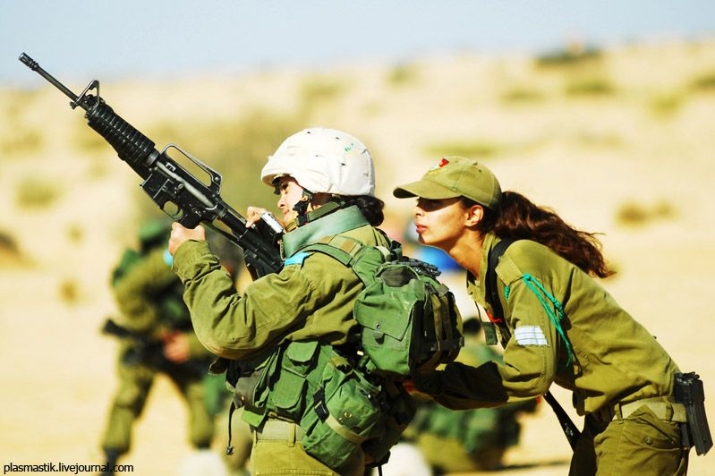 Девушки армии Израиля (65 фото)