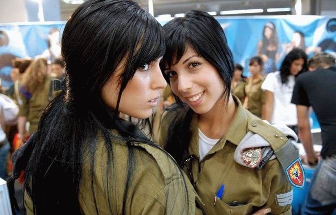Девушки армии Израиля (65 фото)