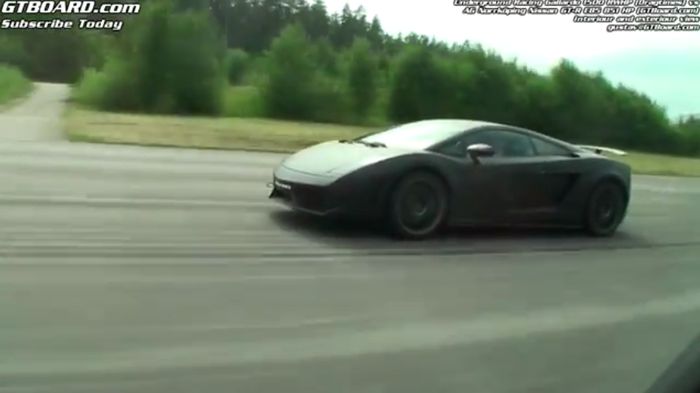 1500-сильный Lamborghini Gallardo из России против всех (4 видео)
