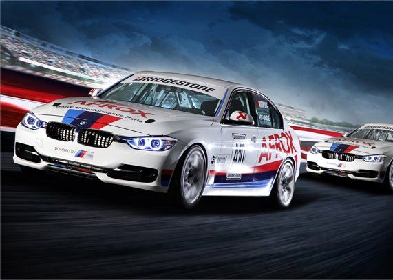 Команда ADF Motorsport подготовила новую BMW 3-Series для гонок (14 фото)