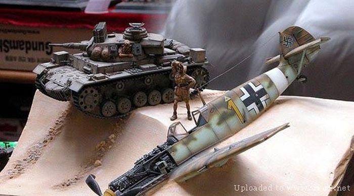 макет, миниатюра, война