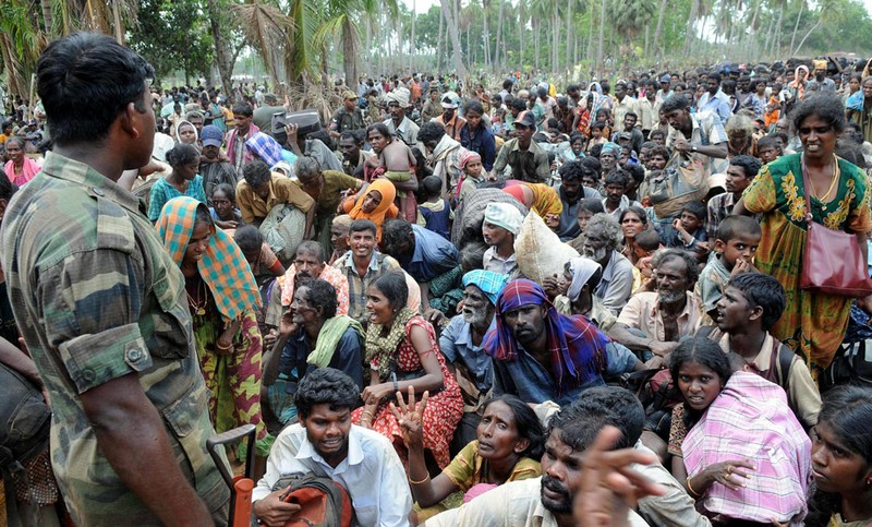 Беженцы в Шри-Ланке (31 фото)