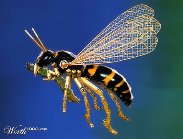 Футуристические животные и насекомые (20 фото)