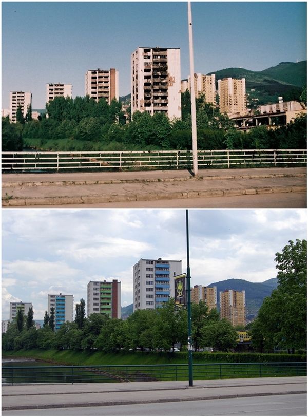 Сараево, 1996/2011 (15 фото)