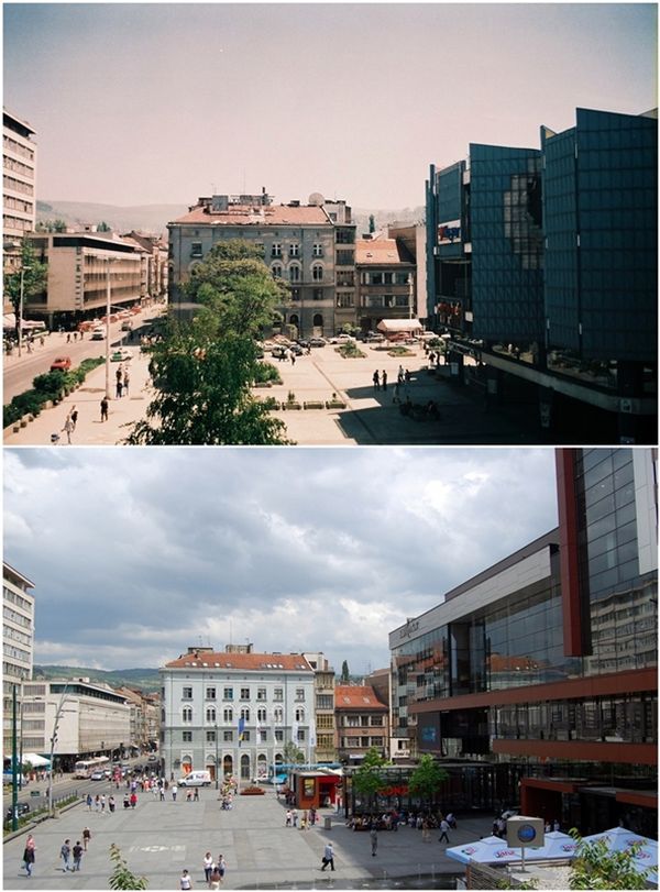 Сараево, 1996/2011 (15 фото)