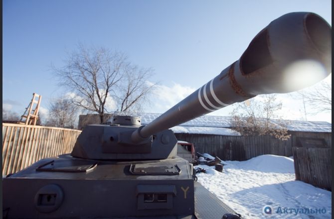 Как соорудить танк в условиях частного сектора города-миллионника (30 фото)