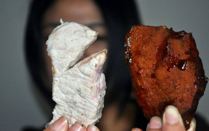 Как в Китае подделывают мясо (10 фото)
