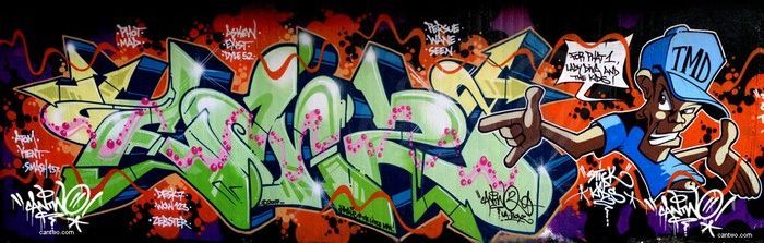 Граффити от Can2 (39 фото)