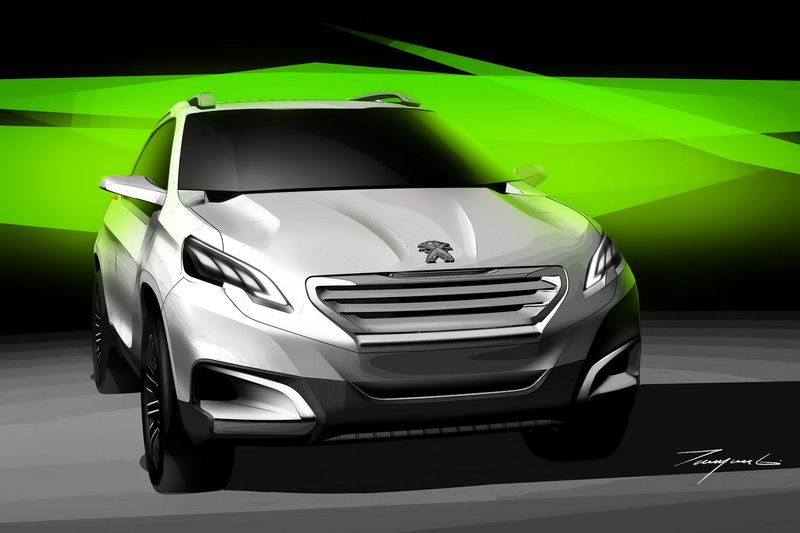 Peugeot Urban Crossover Concept - новинка от французского производителя (20 фото+видео)