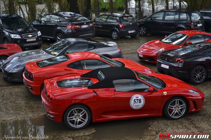Сбор Ferrari клуба Бельгии (60 фото+2 видео)