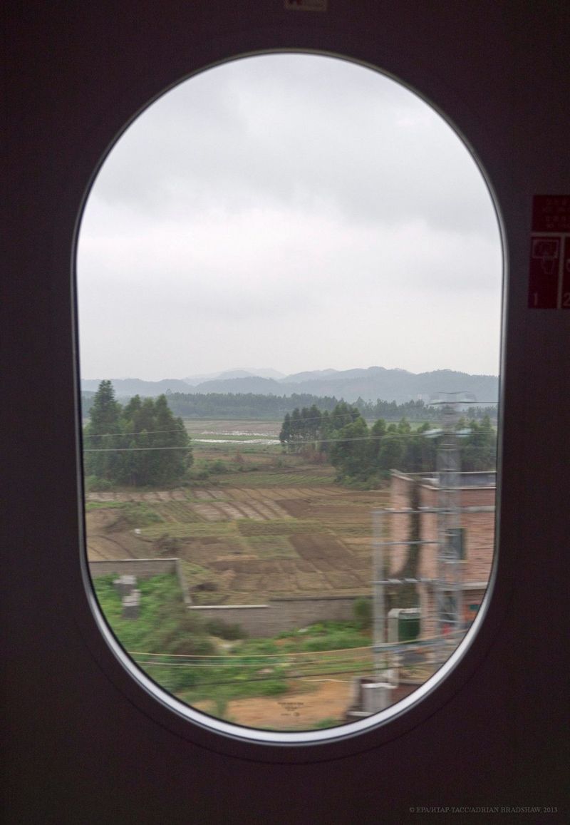 поезд, китай, пекин
