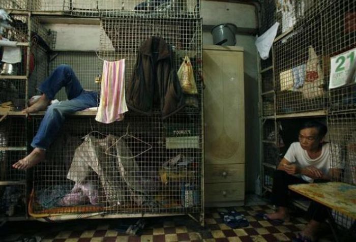 Бездомная жизнь в Гонг-Конге (18 фото)