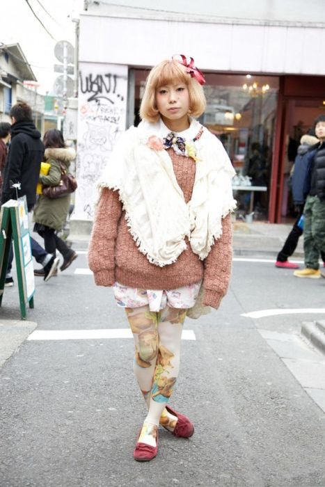 Мода в Токио не такая как везде. Часть 2. (60 фото)