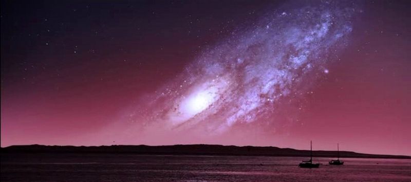 Фантастические виды ночного неба Земли (6 фото)