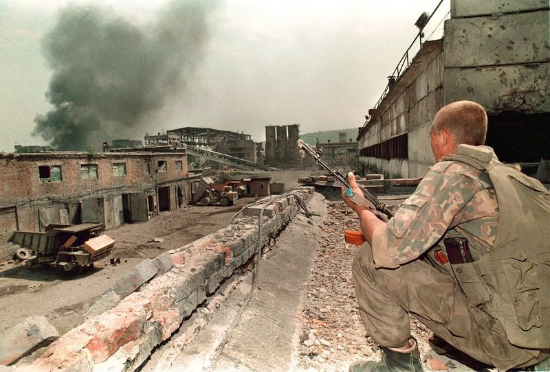 Первая Чеченская война в фотографиях (58 фото)
