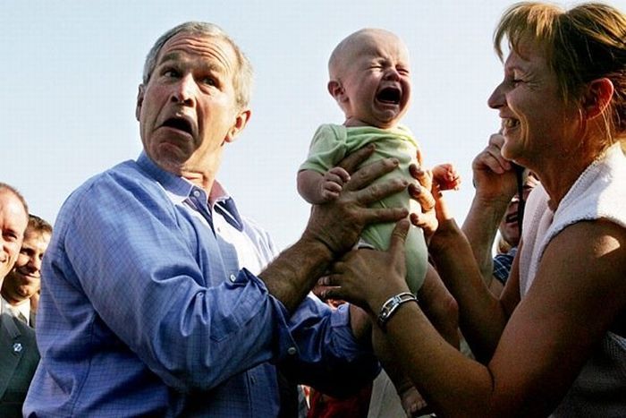 Лучшие моменты с президентом Бушем (38 фото)