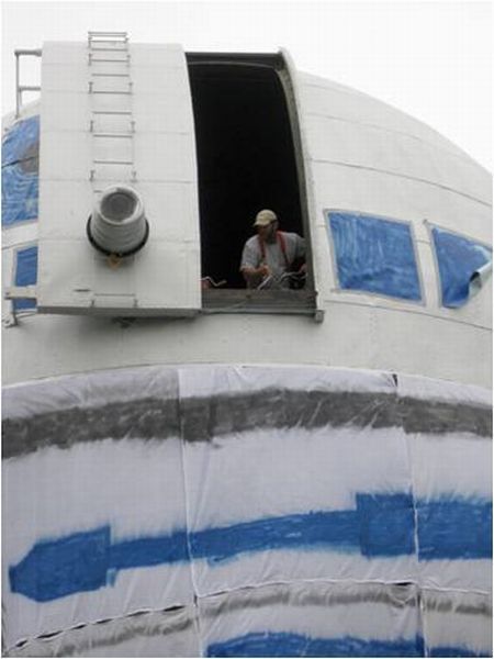 Обсерватория, превращённая в гигантского R2D2 (6 фото + видео)