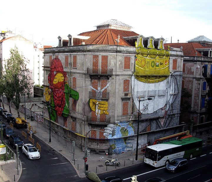 Красивый дом в Лисабоне (4 фото)