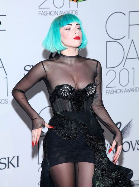 Леди Гага порадовала публику откровенным нарядом (8 Фото)