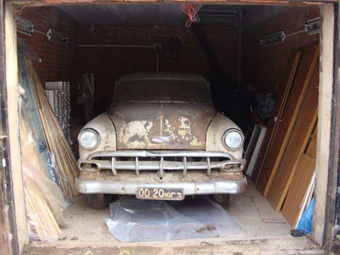 Восстановление Chevy BelAir 1954 г.в. (11 фото+видео)