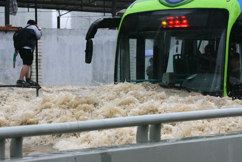 Наводнение после засухи в Китае