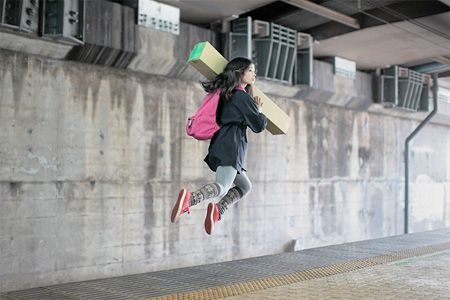 Левитация от японского фотографа Натсуми Хаяши (13 фото)