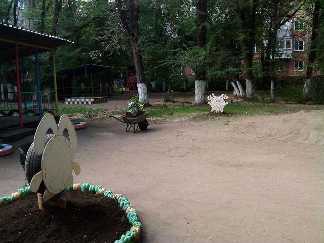 шинарики, детский сад, своими руками