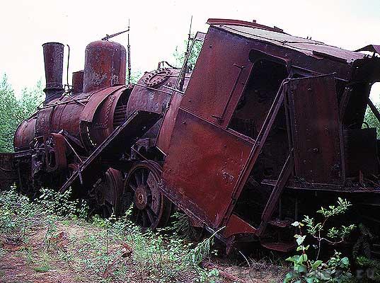 Заброшенная Сталинская железная дорога (31 фото)