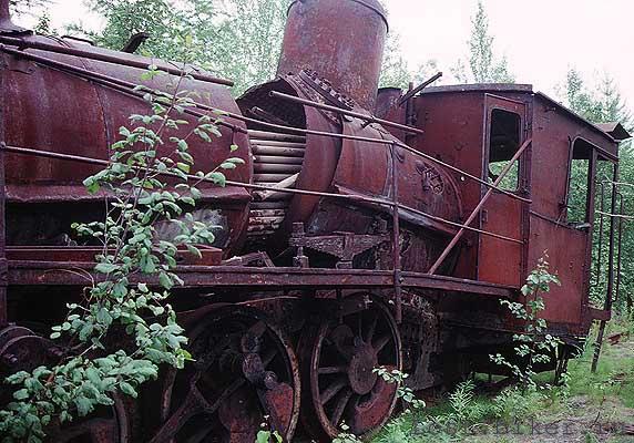 Заброшенная Сталинская железная дорога (31 фото)