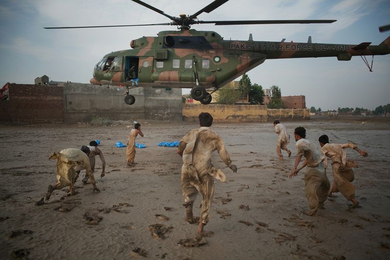 Наводнение в Пакистане (29 фото)