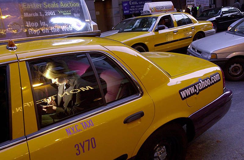 Нью-Йоркское желтое такси