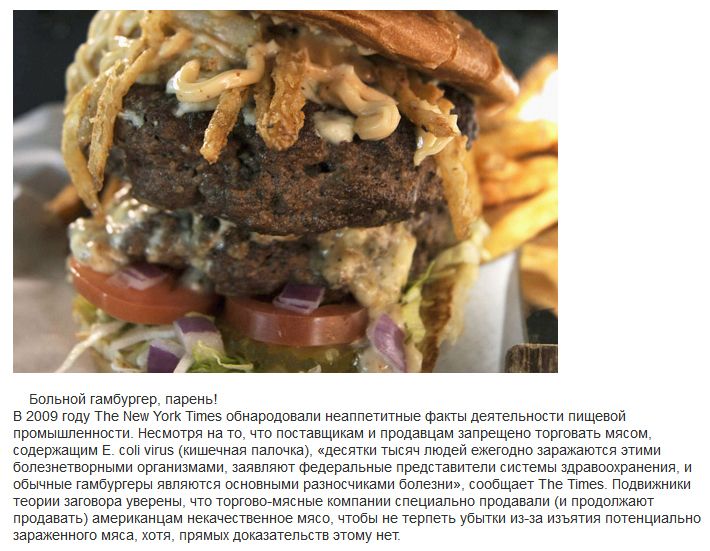 Мифы об американской еде (15 фото)