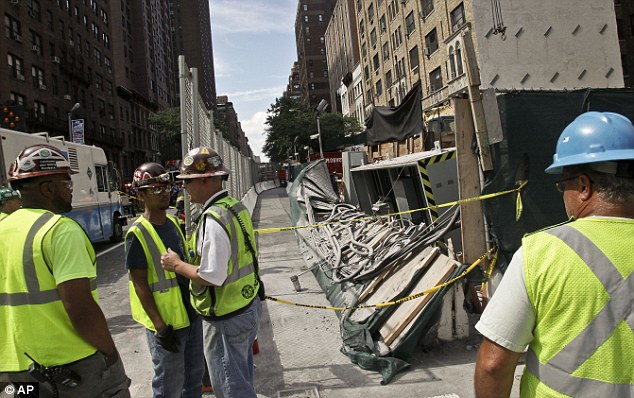 Взрыв в нью-йоркском метро (7 фото)