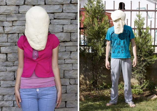 Люди с тестом на голове (8 фото)