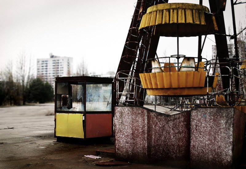 Парк чернобыльских развлечений (15 фото)
