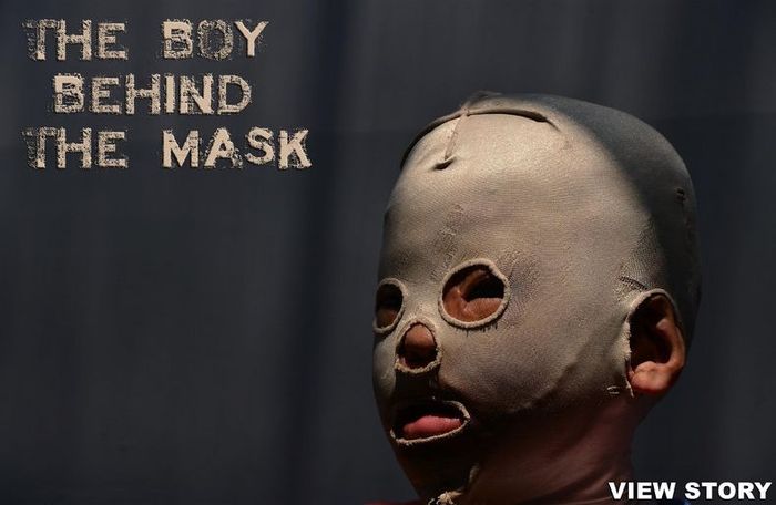 Человек-маска (16 фото)
