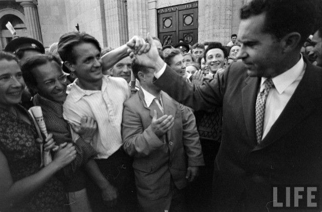 Ричард Никсон в Ленинграде (30 фото)