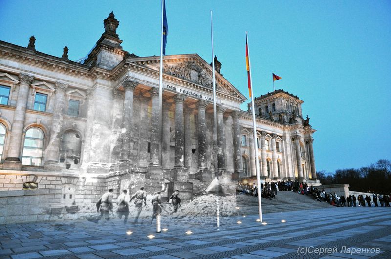 Берлин-Прага-Вена спустя 65 лет.brСпустя много лет удалось пройти теми же улочками, какими шли бойцы в 1945-м.