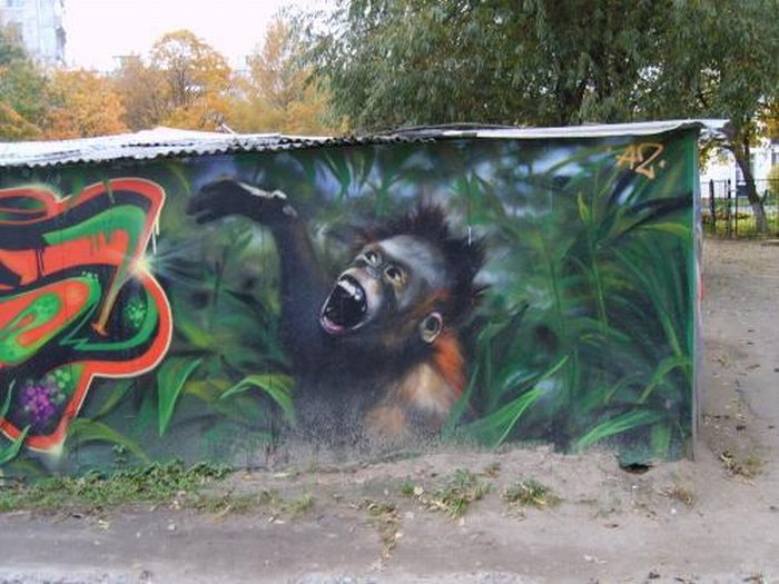 Граффити руками русских (69 фото)