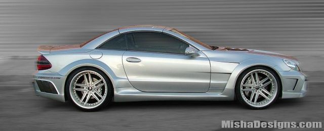 Ателье Misha Designs показали новый обвес для Mercedes SL-class (4 фото)