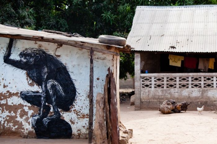 Искусство на улицах Африки (15 фото)